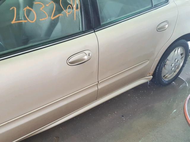 1G2NE52E75M217854 - 2005 PONTIAC GRAND AM S GOLD photo 10