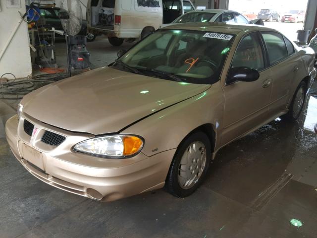 1G2NE52E75M217854 - 2005 PONTIAC GRAND AM S GOLD photo 2