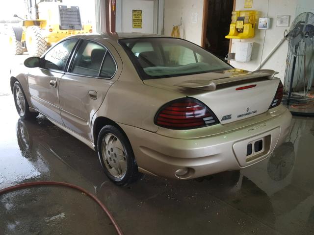 1G2NE52E75M217854 - 2005 PONTIAC GRAND AM S GOLD photo 3