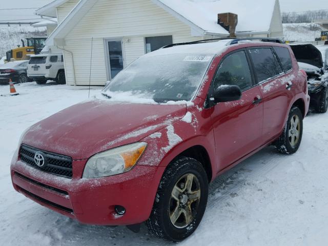 JTMZD33V165020824 - 2006 TOYOTA RAV4 RED photo 2