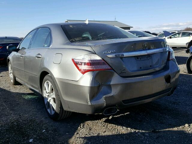 JH4KB266X9C000124 - 2009 ACURA RL Boz foto 3