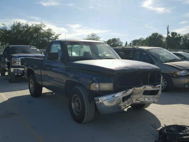 1B7HC16Y0VJ527776 - 1997 DODGE RAM 1500 GREEN photo 1