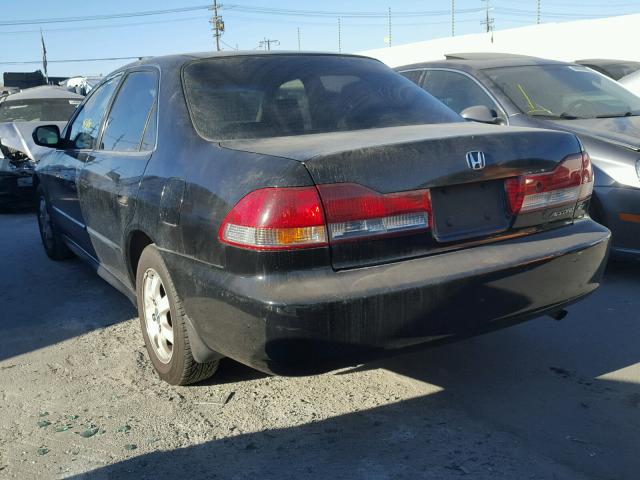 JHMCG66862C017152 - 2002 HONDA ACCORD EX BLACK photo 3