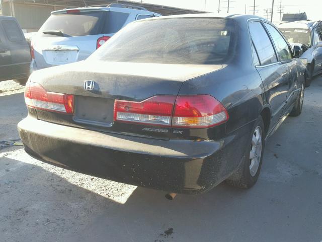 JHMCG66862C017152 - 2002 HONDA ACCORD EX BLACK photo 4