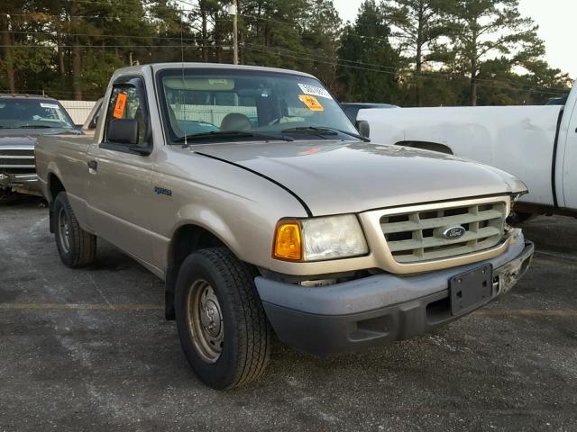 1FTYR10D92PB40477 - 2002 FORD RANGER GOLD photo 1