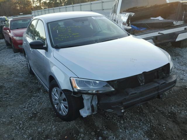 3VW2K7AJXEM327655 - 2014 VOLKSWAGEN JETTA BASE SILVER photo 1