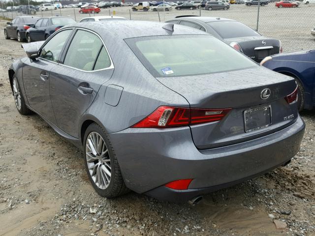 JTHBF1D27E5012535 - 2014 LEXUS IS 250 GRAY photo 3