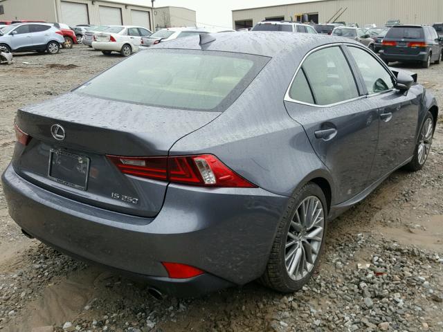 JTHBF1D27E5012535 - 2014 LEXUS IS 250 GRAY photo 4