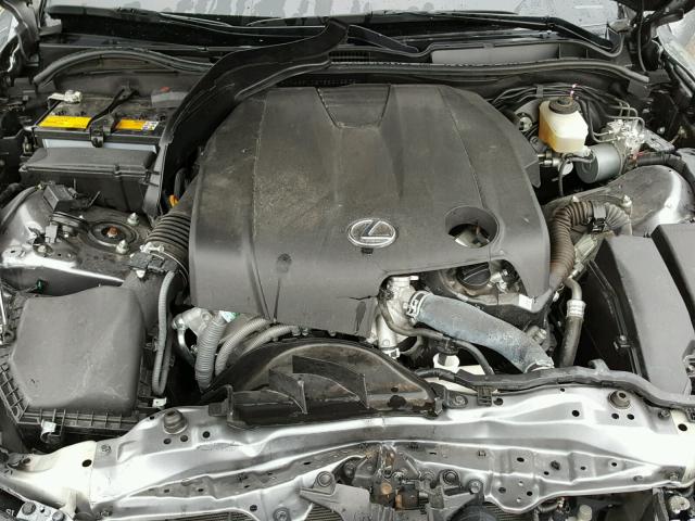 JTHBF1D27E5012535 - 2014 LEXUS IS 250 GRAY photo 7