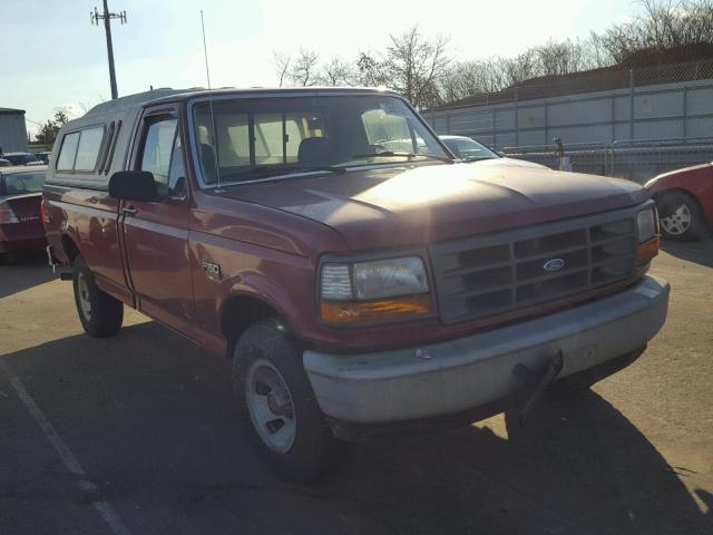 1FTDF15YXRNA25119 - 1994 FORD F150 RED photo 1