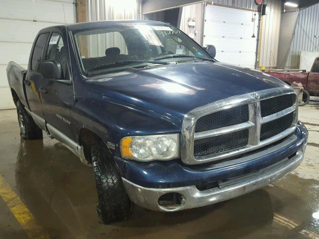 1D7HU18D84S520970 - 2004 DODGE RAM 1500 S BLUE photo 1