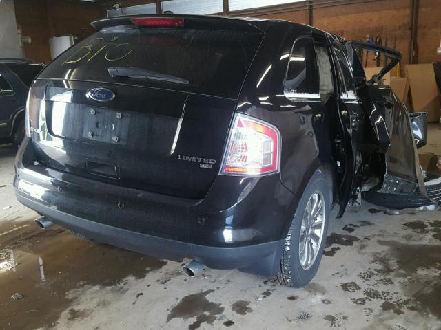 2FMDK49C59BA64610 - 2009 FORD EDGE LIMIT BLACK photo 4