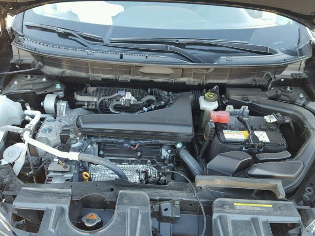 JN8AT2MT1HW385920 - 2017 NISSAN ROGUE S BLACK photo 7