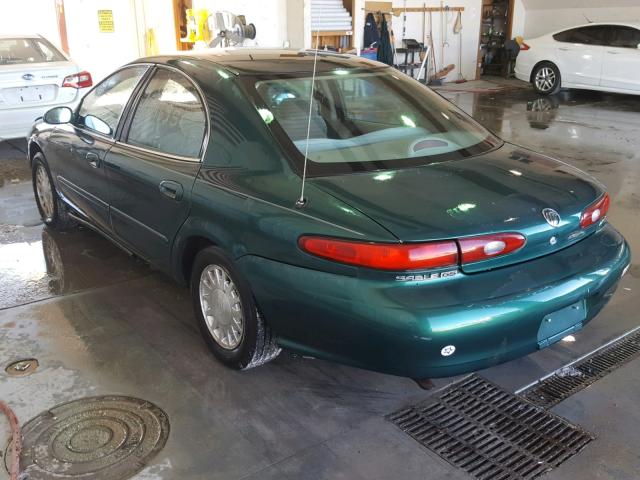 1MEFM50U4XG624365 - 1999 MERCURY SABLE GS GREEN photo 3