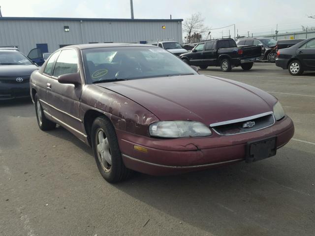 2G1WW12M5T9273808 - 1996 CHEVROLET MONTE CARL მუქწითელი ფოტო 1