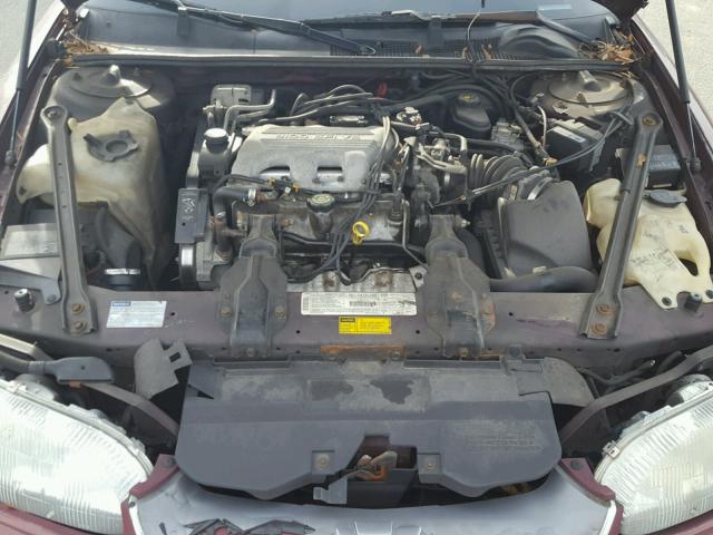 2G1WW12M5T9273808 - 1996 CHEVROLET MONTE CARL მუქწითელი ფოტო 7