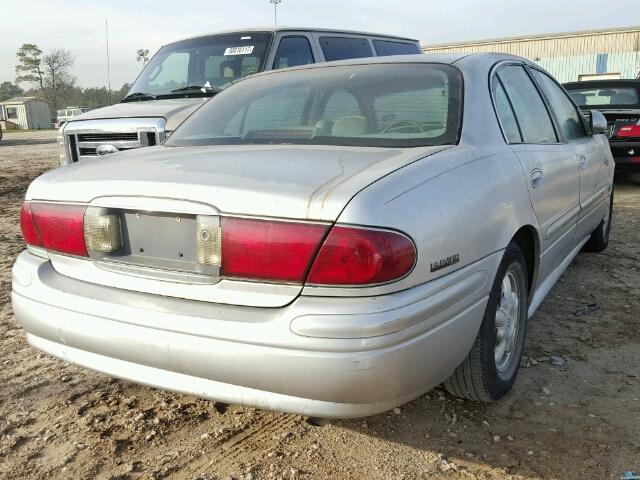 1G4HP54KX14199202 - 2001 BUICK LESABRE CU SILVER photo 4