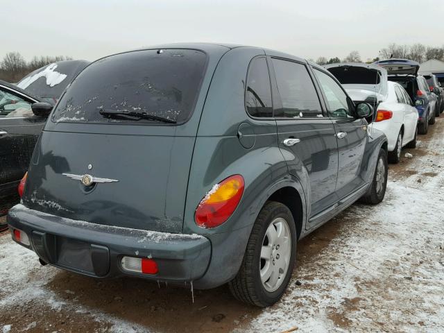 3C4FY58B24T206922 - 2004 CHRYSLER PT CRUISER GREEN photo 4