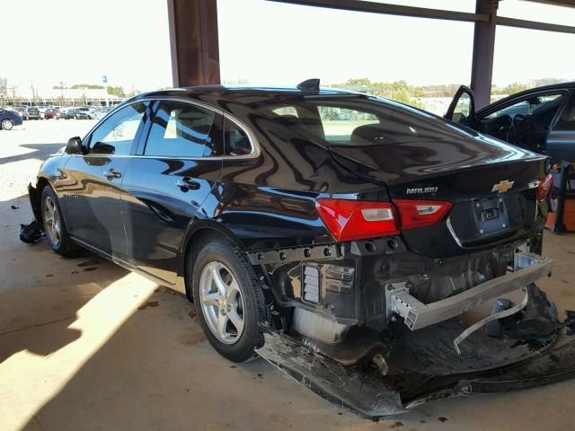 1G1ZB5ST9GF360096 - 2016 CHEVROLET MALIBU LS შავი ფოტო 3