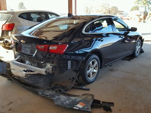 1G1ZB5ST9GF360096 - 2016 CHEVROLET MALIBU LS შავი ფოტო 4