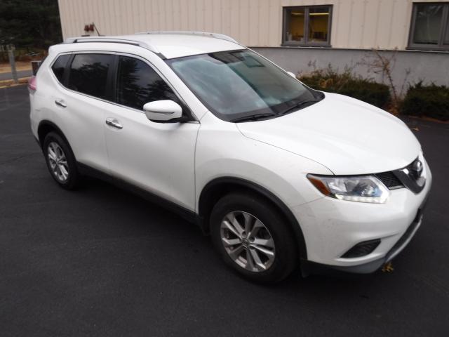 KNMAT2MT0FP518556 - 2015 NISSAN ROGUE S WHITE photo 2