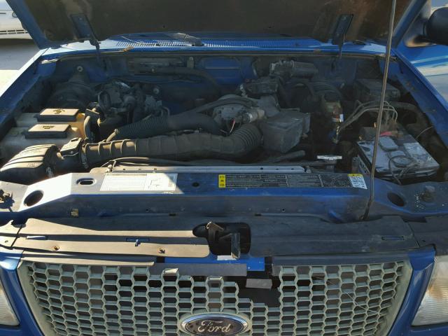 1FTYR14U11PB37324 - 2001 FORD RANGER SUP BLUE photo 7