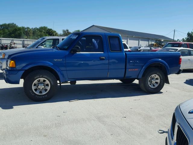 1FTYR14U11PB37324 - 2001 FORD RANGER SUP BLUE photo 9