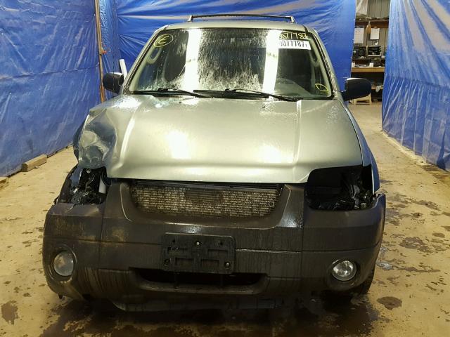 1FMCU95H45KC82350 - 2005 FORD ESCAPE HEV TEAL photo 9