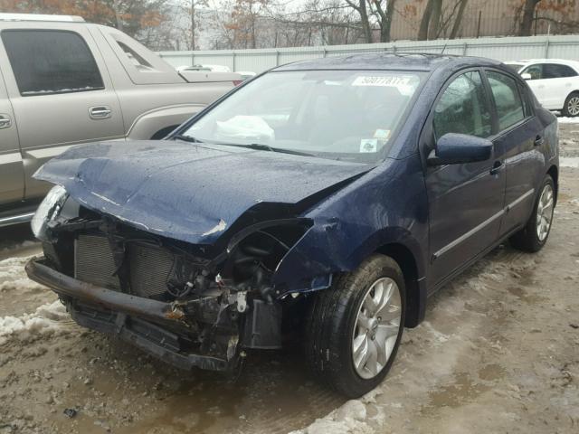 3N1AB6AP7BL716643 - 2011 NISSAN SENTRA 2.0 BLUE photo 2