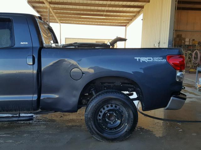 5TFRV54197X028728 - 2007 TOYOTA TUNDRA DOU GRAY photo 9