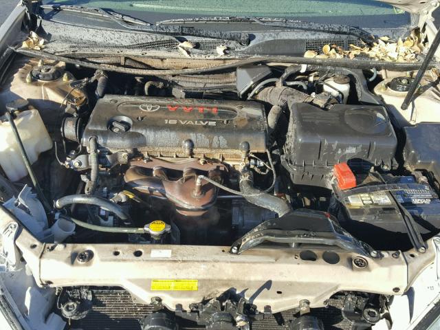 4T1BE32K34U369052 - 2004 TOYOTA CAMRY LE ოქროსფერი ფოტო 7