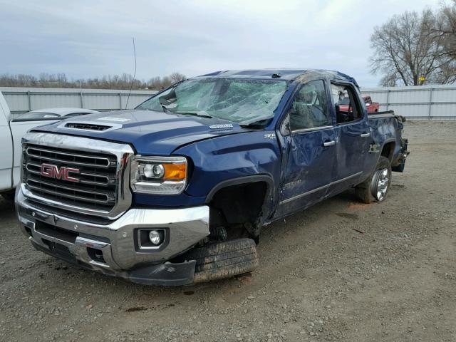 1GT42XEY2HF178228 - 2017 GMC SIERRA K35 BLUE photo 2