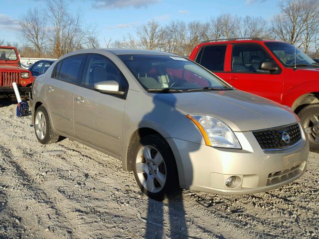 3N1AB61E78L644012 - 2008 NISSAN SENTRA 2.0 BEIGE photo 1