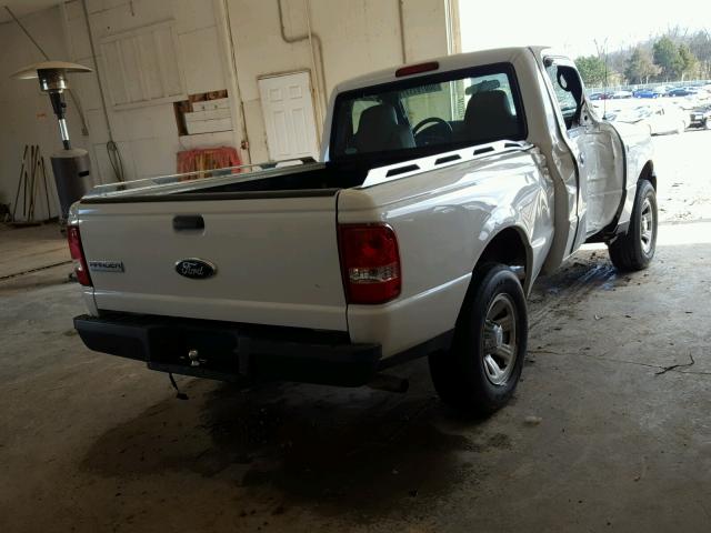 1FTYR10D48PA55698 - 2008 FORD RANGER WHITE photo 4