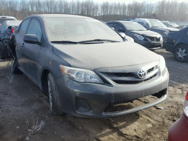 2T1BU4EEXBC549643 - 2011 TOYOTA COROLLA BA CHARCOAL photo 1