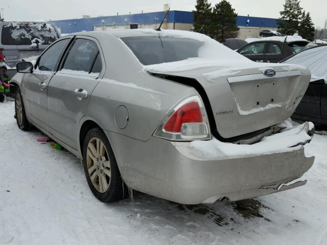 3FAHP08177R156175 - 2007 FORD FUSION SEL SILVER photo 3