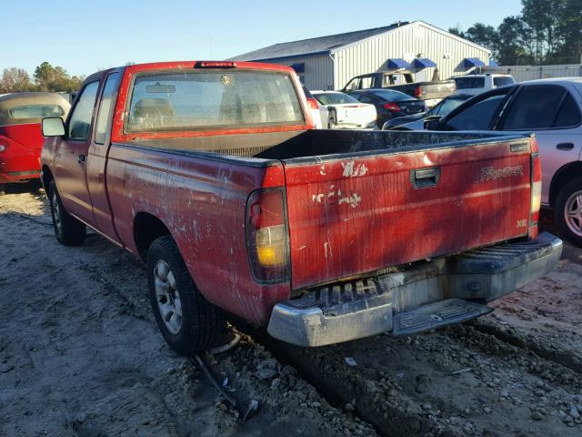 1N6DD26S1WC337081 - 1998 NISSAN FRONTIER K RED photo 3