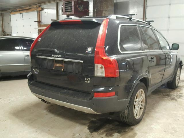 YV4CZ852271374879 - 2007 VOLVO XC90 V8 BLACK photo 4