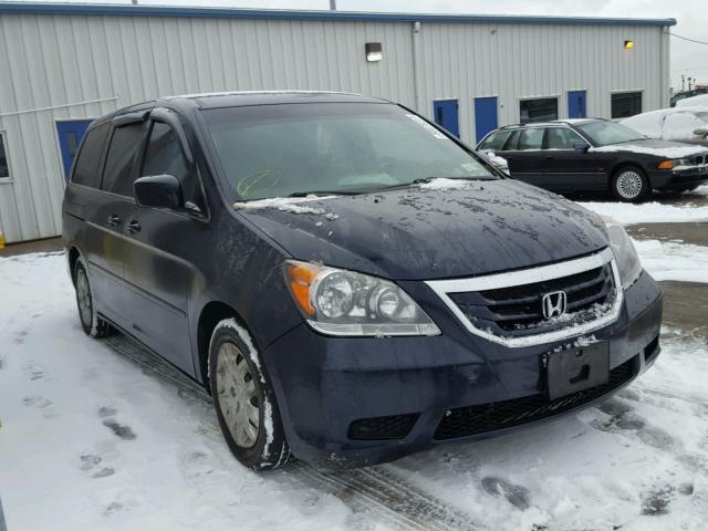 5FNRL38268B049366 - 2008 HONDA ODYSSEY LX BLUE photo 1