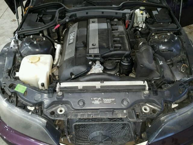WBACN33491LM00943 - 2001 BMW Z3 2.5 PURPLE photo 7