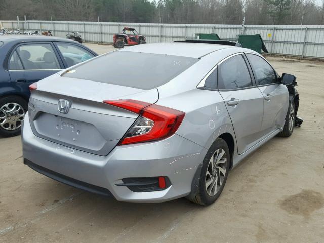 19XFC2F85GE062876 - 2016 HONDA CIVIC EX SILVER photo 4