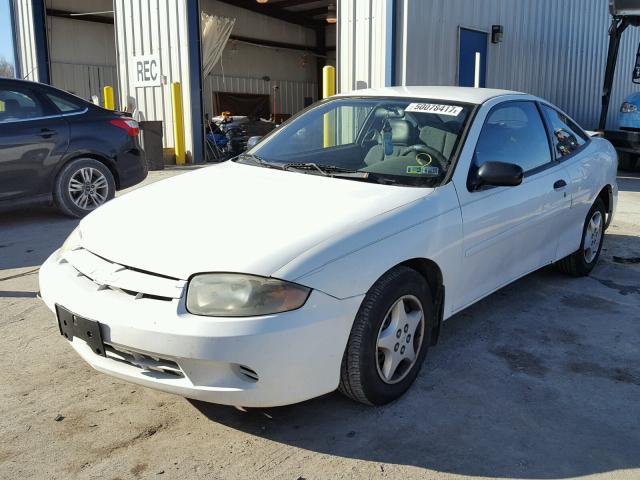 1G1JC12F857162338 - 2005 CHEVROLET CAVALIER WHITE photo 2