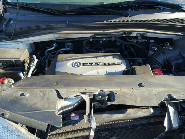 2HNYD28468H511059 - 2008 ACURA MDX TECHNO WHITE photo 7