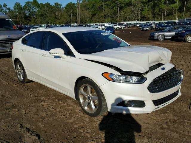 3FA6P0HDXGR170220 - 2016 FORD FUSION SE WHITE photo 1