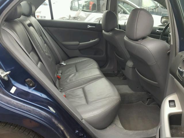 1HGCM56623A024133 - 2003 HONDA ACCORD EX BLUE photo 6