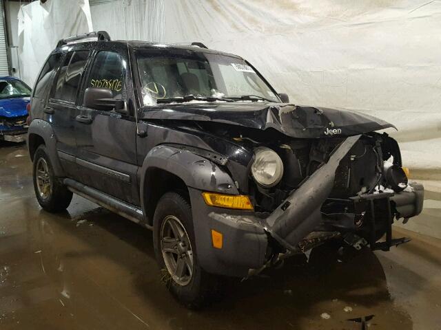 1J4GL38K35W613659 - 2005 JEEP LIBERTY RE BLACK photo 1