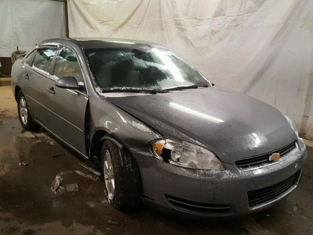 2G1WT58N881310890 - 2008 CHEVROLET IMPALA LT GRAY photo 1