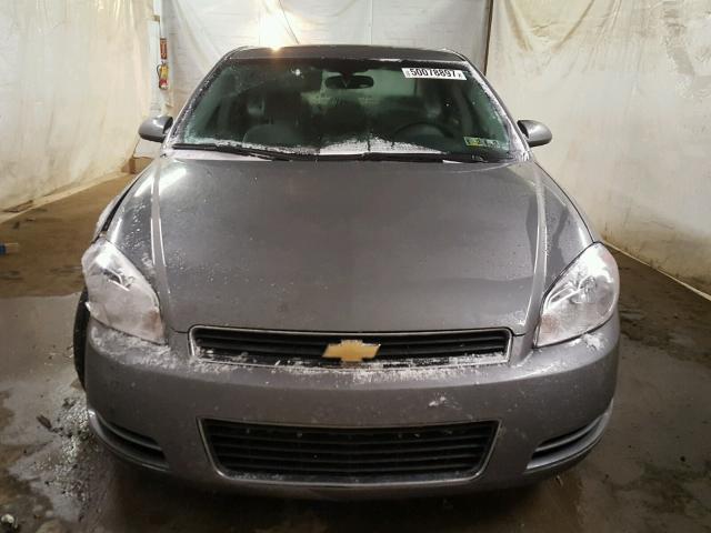 2G1WT58N881310890 - 2008 CHEVROLET IMPALA LT GRAY photo 10