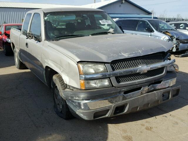 1GCEC19X24Z335913 - 2004 CHEVROLET SILVERADO TAN photo 1