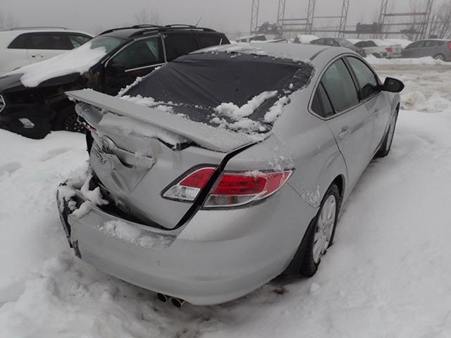 1YVHZ8BH6B5M30089 - 2011 MAZDA 6 I SILVER photo 4